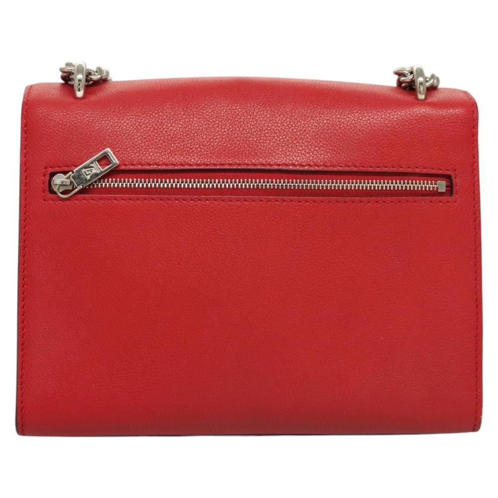 LOUIS VUITTON My Lock Me BB Shoulder Bag Calf leather Red M51419 LV Auth ar13614 - Picture 2 of 16